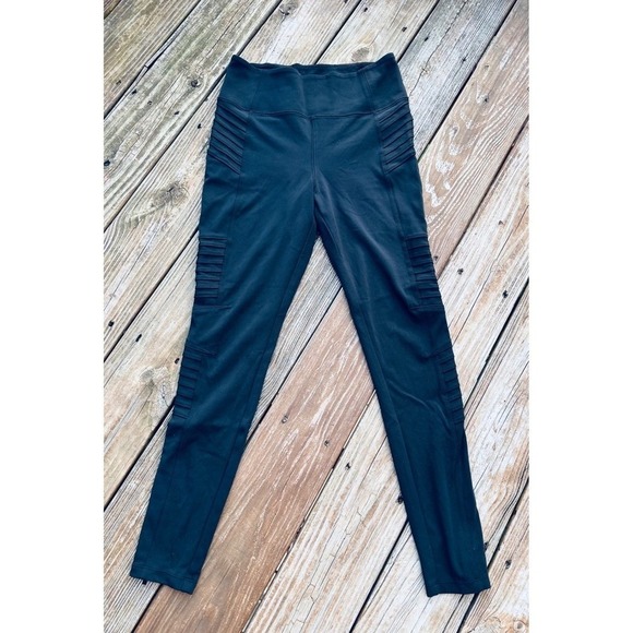 Athleta Delancey Moto Tight High Waisted Zip Ankle Yoga Pants - Picture 6 of 10